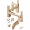 HABA Wooden Marble Run Ball Track Building Set for 3-10 Year Olds, STEM Toy with 44-Piece Wooden Track and Marbles, Montessori Toys for 3-5 Year Olds